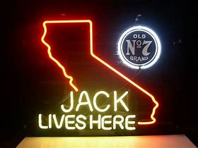 Image result for Jack Daniel NASCAR Neon Sign