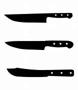 Image result for Kitchen Knife Silhouette