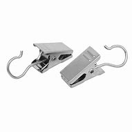 Image result for Spring Loaded Drapery Clips