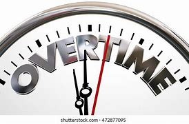 Image result for Overtime Clock Graphic