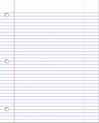 Image result for Free Printable Notebook Paper PDF