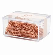 Image result for Rose Gold Square Paper Clips