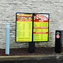 Image result for Small Space Outdoor Digital Menu Boards