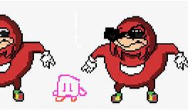 Image result for Ugandan Knuckles 8-Bit