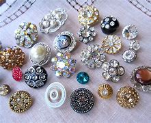 Image result for Rhinestone Sewing Buttons