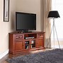 Image result for 60 Inch Corner Fireplace TV Stand