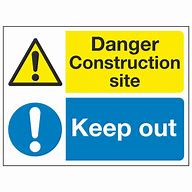 Image result for Construction Site Signs
