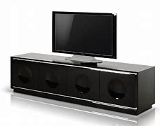 Image result for Black Lacquer TV Stand