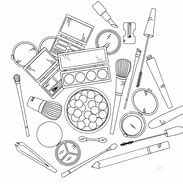 Image result for Makeup Coloring Sheets