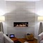 Image result for Electric Fireplace Built in Wall