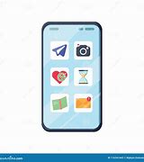 Image result for Mobile-App Cartoon Icon