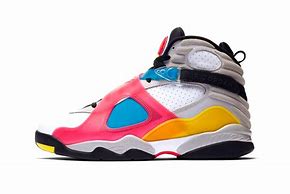 Image result for Jordan 8 Red and White