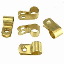 Image result for Brass P Clips Hardware