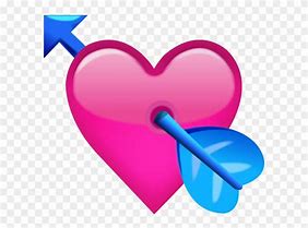 Image result for Heart and Arrow Emoji Symbol