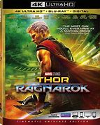 Image result for Thor Ragnarok 4K Blu-ray