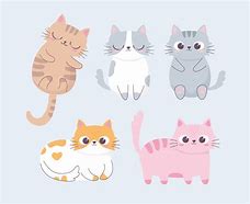 Image result for Cute Cat Illustration