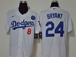 Image result for Kobe Bryant Dodgers Jersey