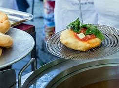 Image result for Deep Fried Pizza Italy