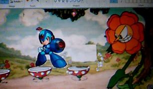 Image result for Mega Man Cup Head