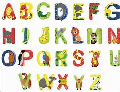 Image result for Animal Shaped Alphabet Letters