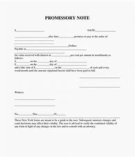 Image result for Microsoft Word Promissory Note Template