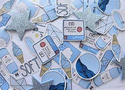 Image result for Navy Blue Aesthetic Stickers