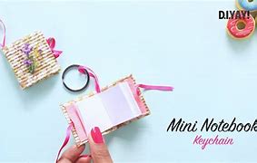 Image result for Spiral Small Notebook Keychain