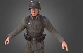 Image result for WW2 Soldier Model