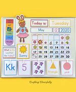 Image result for Toddler Calendar Craft