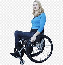 Image result for Person Sat in Wheelchair Side View