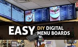 Image result for How to Make a TV Menu Board