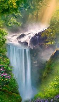 Image result for Spring Beautiful Waterfalls