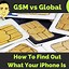 Image result for Is iPhone 7 GSM or CDMA