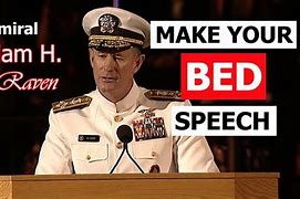 Image result for Admiral McRaven Speech