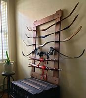 Image result for Leather Bow Rack