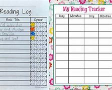 Image result for 4th Grade Reading Log Printable