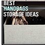 Image result for Purse Hanger Wall Storage