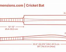 Image result for Cricket Bat Dimensions Drawing