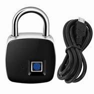 Image result for Fingerprint Padlock