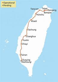 Image result for Taiwan Train Map