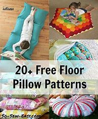 Image result for DIY Floor Pillows