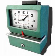 Image result for Punching Time Clock