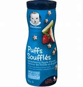 Image result for Baby Food Strawbaby Puffs