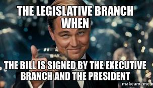 Image result for Executive Branch Meme