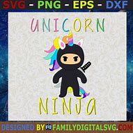 Image result for Unicorn Ninja SVG
