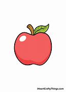 Image result for Line Drawing of an Apple