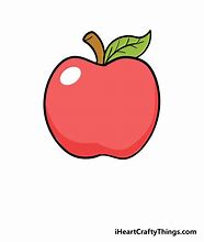 Image result for Apple Fruit Drawing Easy