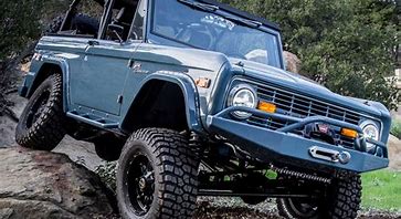 Image result for Blue Ford Bronco