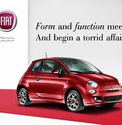 Image result for Fiat 500 Ad