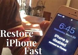 Image result for How to Reset a Disabled iPhone 8